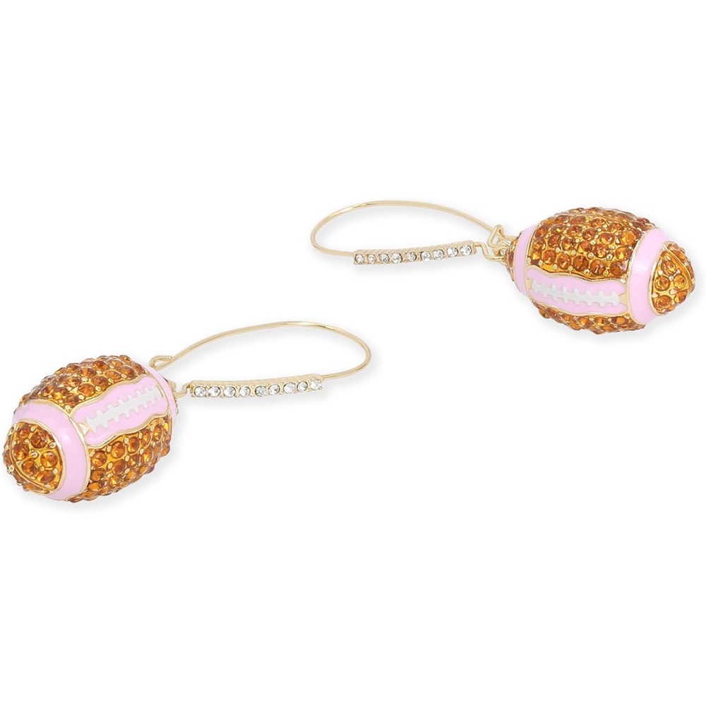 Betsey Johnson Football Earrings ๐ - Picture 5 of 8